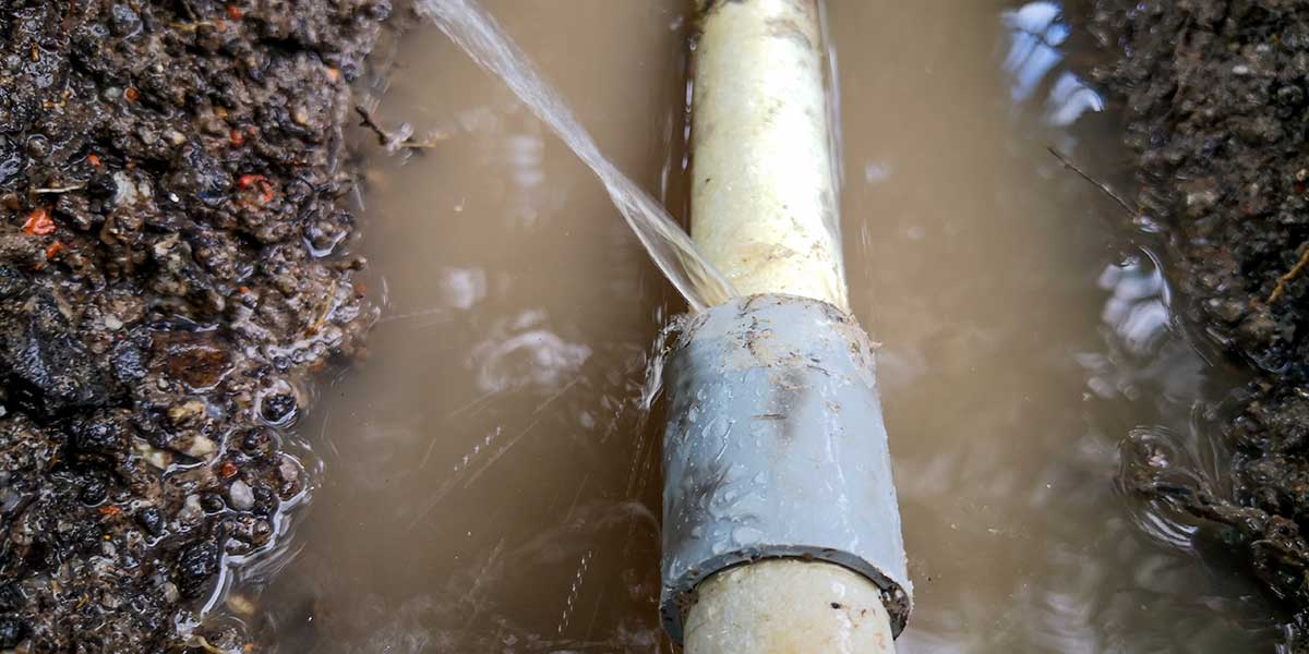 Burst Waterline Repair Clark County - Vancouver Washington - JBM Plumbing and Mechanical